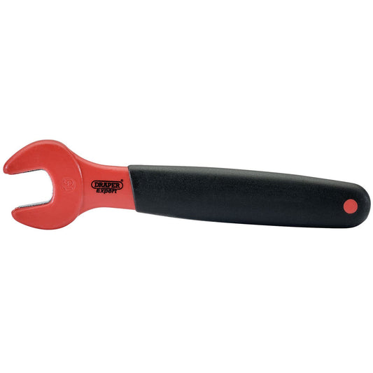 Draper VDE Fully Insulated Open End Spanner (15mm) -No. 99473