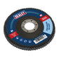 Sealey 120Grit Flap Discs Zirconium 115mm 22mm Bore - Pack of 10 FD11512010