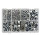 Sealey Nylon Locknut Assortment 255pc M4-M16 AB033LN