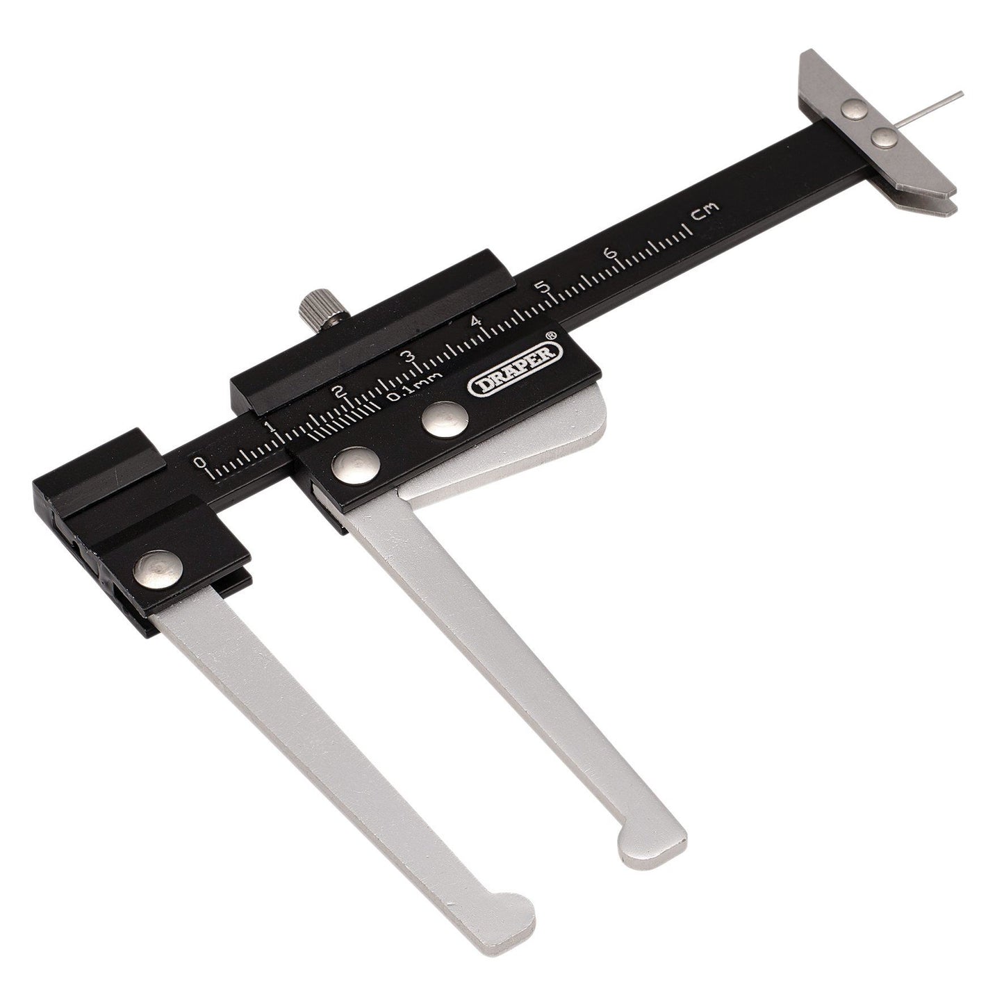 Draper Brake Disc Caliper with Tread Depth Gauge, 0-60mm