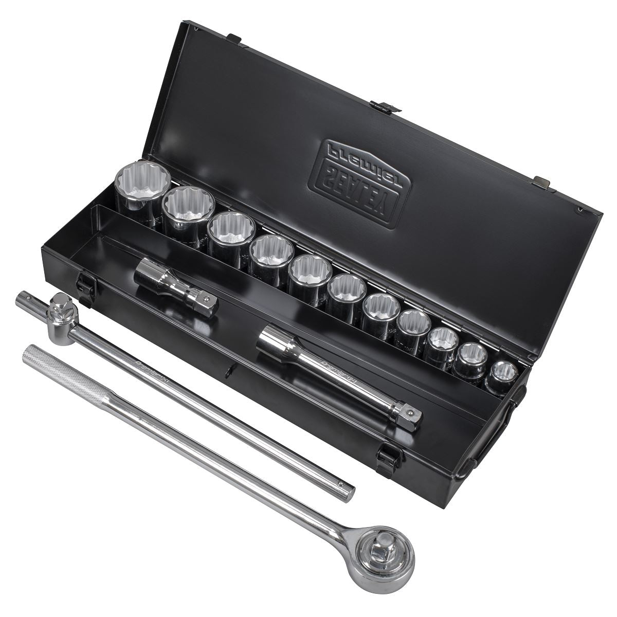 Sealey Socket Set 15pc 3/4"Sq Drive 12-point WallDrive AK2585