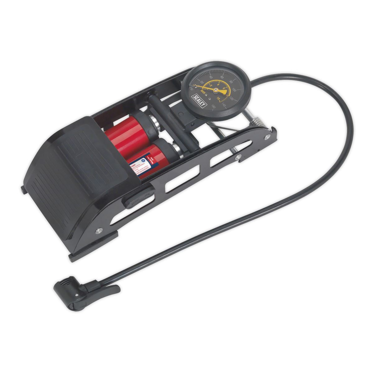 Sealey Foot Pump Twin Barrel FP6