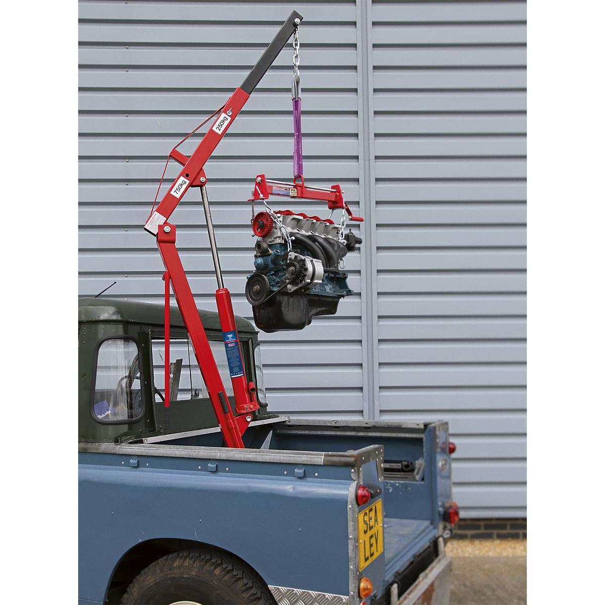 Sealey Static Mounted Crane 750kg SSC750