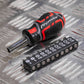 Sealey Stubby Screwdriver Set 17pc GripMAX AK4371