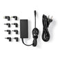 Nedis Notebook Adapter Universal 8 Connectors 65W Output 15V to 20V/4 A (Max.) - NBAU6501FBK