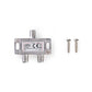 Satellite Combiner 2 to 1 F-Connector VHF/UHF 5 to 860 Satellite 950 to 2400MHz - SCOM100ME