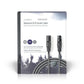 Nedis Balanced XLR Audio Cable XLR 3-Pin Male to XLR 3-Pin Female 10m Grey - COTG15010GY100