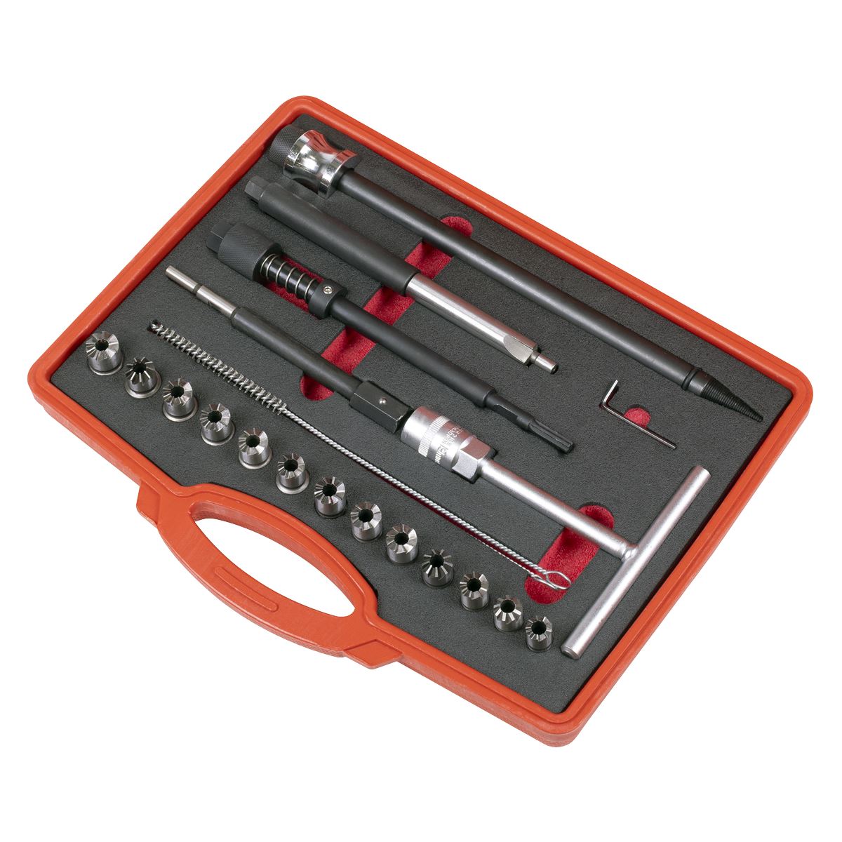 Sealey Diesel Injector Seat Cutter Set 21pc VS2070