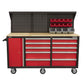 Sealey Mobile Workstation 10 Drawer with Backboard AP6310