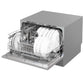 Baridi Compact Tabletop Dishwasher 6 Place Settings, 6 Programmes, Low Noise