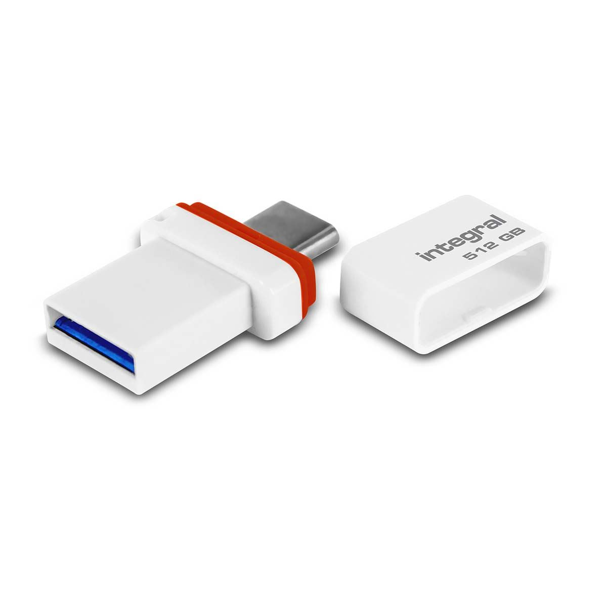 Integral Fusion Dual USB-C & USB 3.0 Flash Drive 512 GB