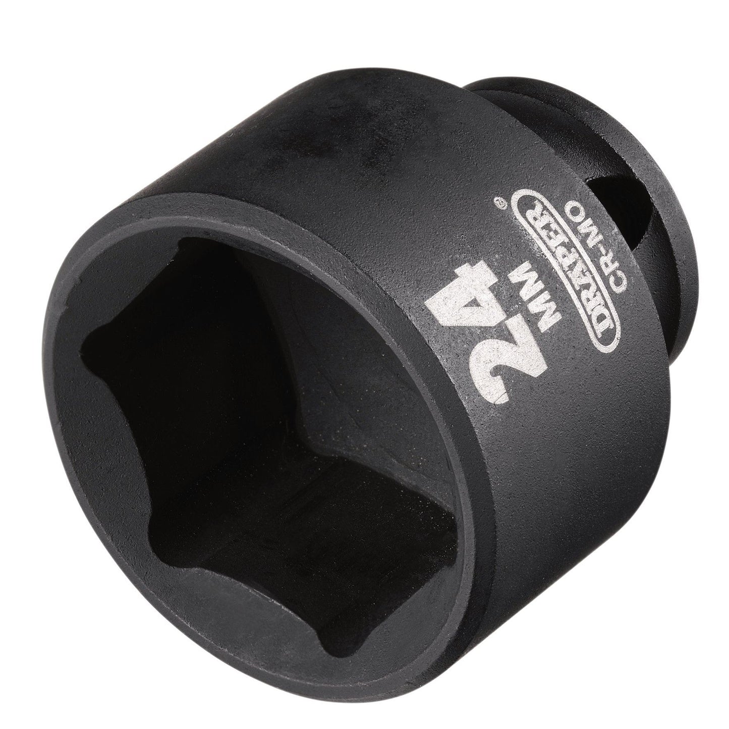 Draper HI-TORQ Metric Impact Socket, 3/8" Sq. Dr., 24mm