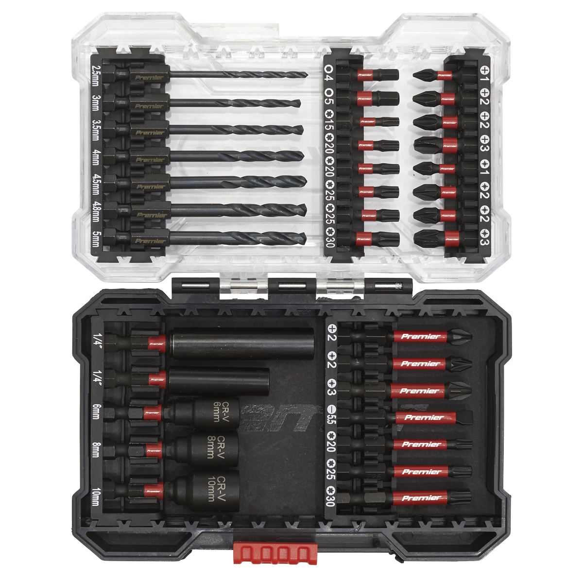 Sealey Power Tool Bit Set 35pc Impact Grade AK8284