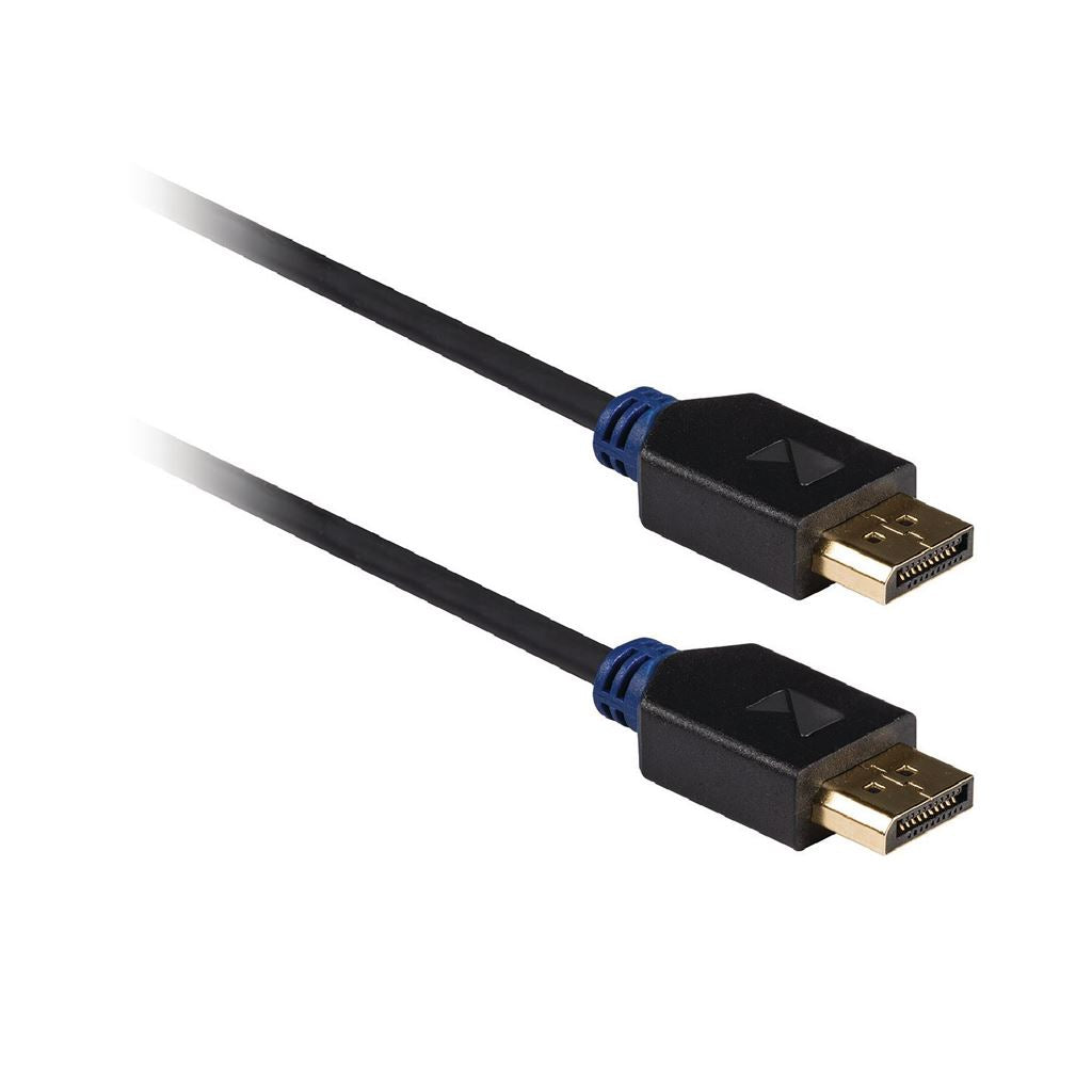 Konig DisplayPort cable DisplayPort male to male 2m grey - CCBW37000AT20