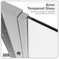 Baridi Side Panel for Sliding Shower Doors, 6mm Tempered Glass - Chrome DH296