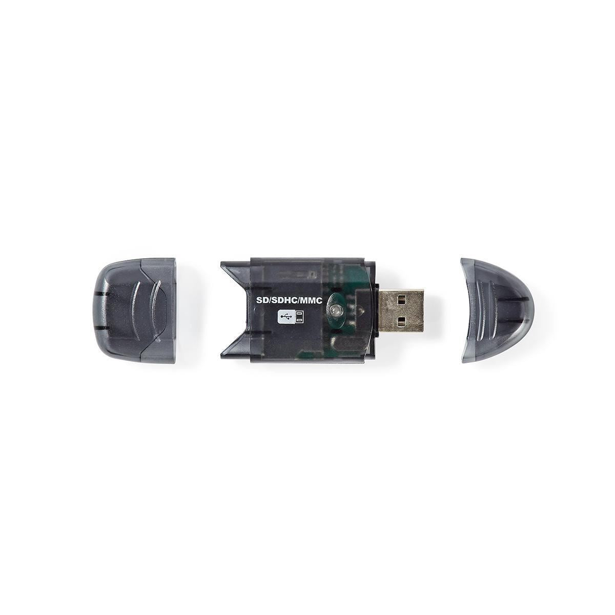 Nedis Card Reader Multicard USB 2.0 CRDRU2100BK