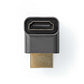 Nedis 270° HDMI Female to HDMI Male 270 Degree Coupler Gold Plated Gunmetal ARC - CVTB34902GY