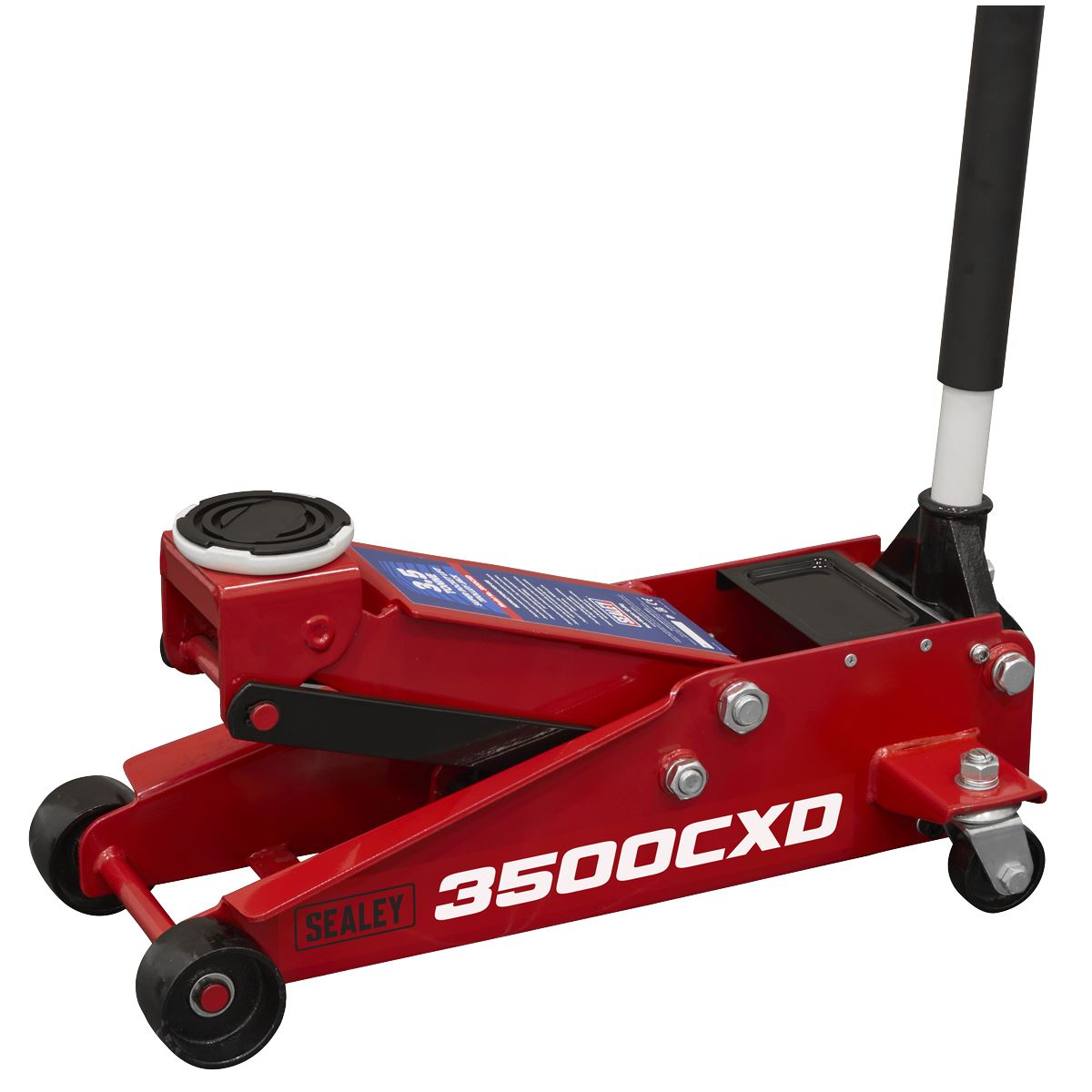 Sealey Trolley Jack with Super Rocket Lift 3.5 Tonne 3500CXD