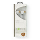 Coax Cable 100dB IEC (Coax) Male Angled to IEC (Coax) Female Angled 1m White - CSBW40010WT10
