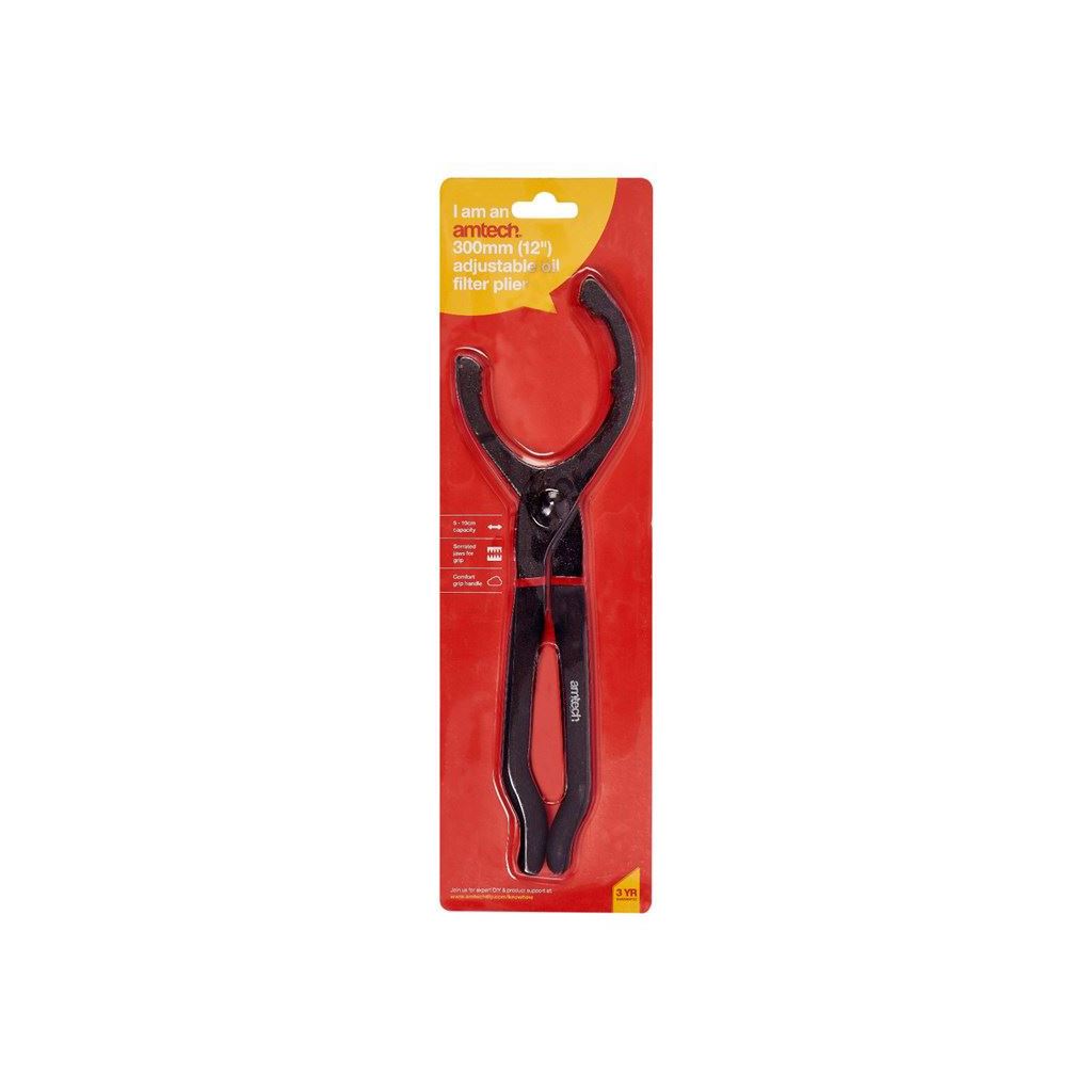 300mm(12") Adjustable Oil Filter Plier 50 106mm Removal Wrench Car Garage Auto - J1150