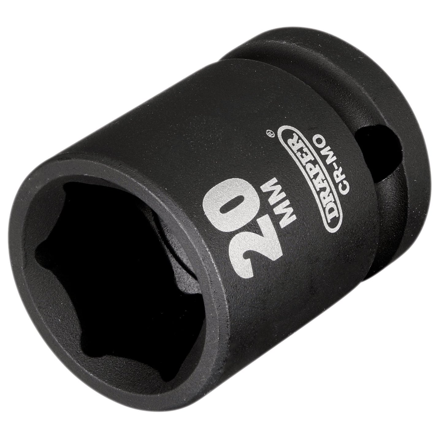 Draper Hi-TORQ Impact Socket, 1/2" Sq. Dr., 20mm