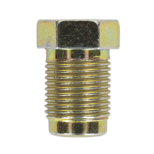 Sealey Brake Pipe Nut M12 x 1mm Part Thread Male Pack of 25 BN12100PT