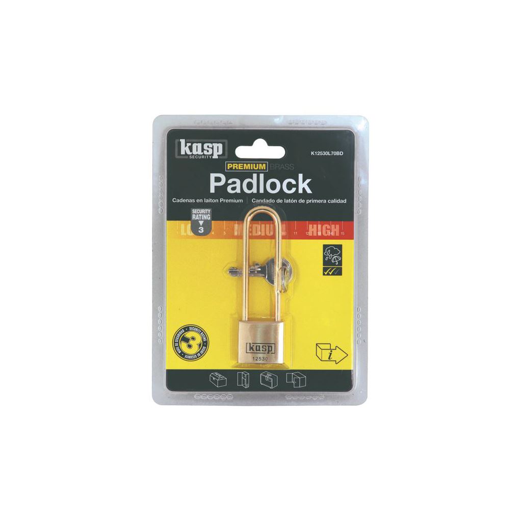 Kasp 125 Padlock 30x70mm K12530L70BD