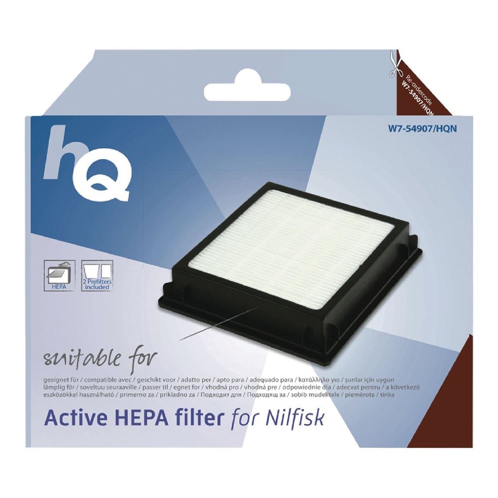 HQ Active HEPA-filter Nilfisk Replacement for: 21982500 - VCFI210HEP