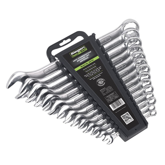 Sealey Combination Spanner Set 14pc Imperial S0714