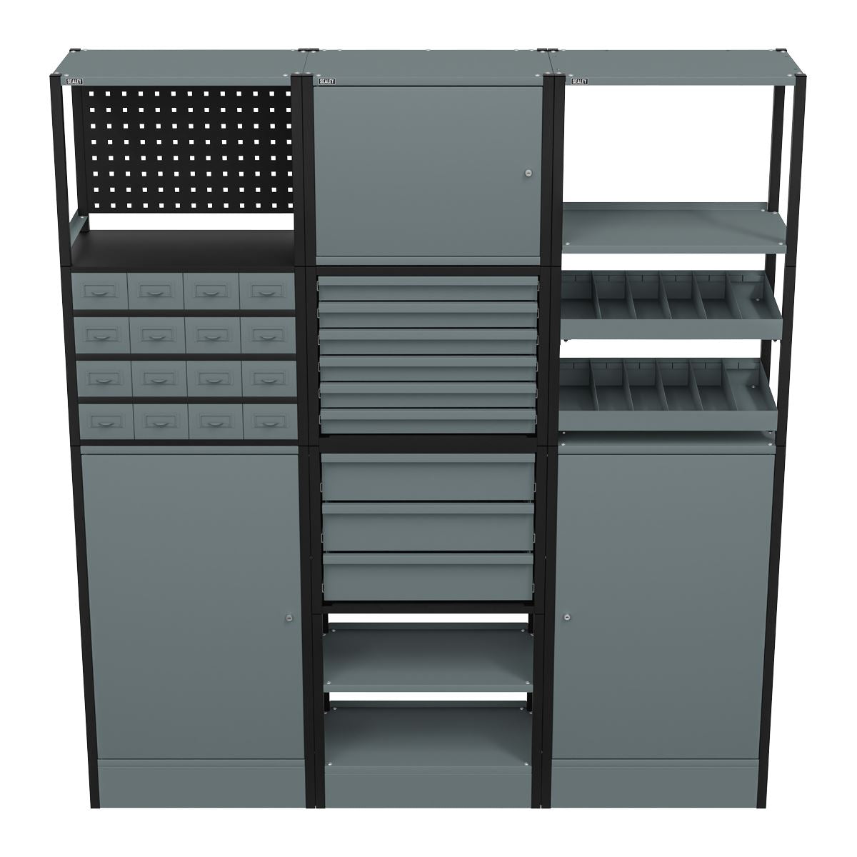Sealey Modular Racking System Combo 1.74m APMRSTACK1