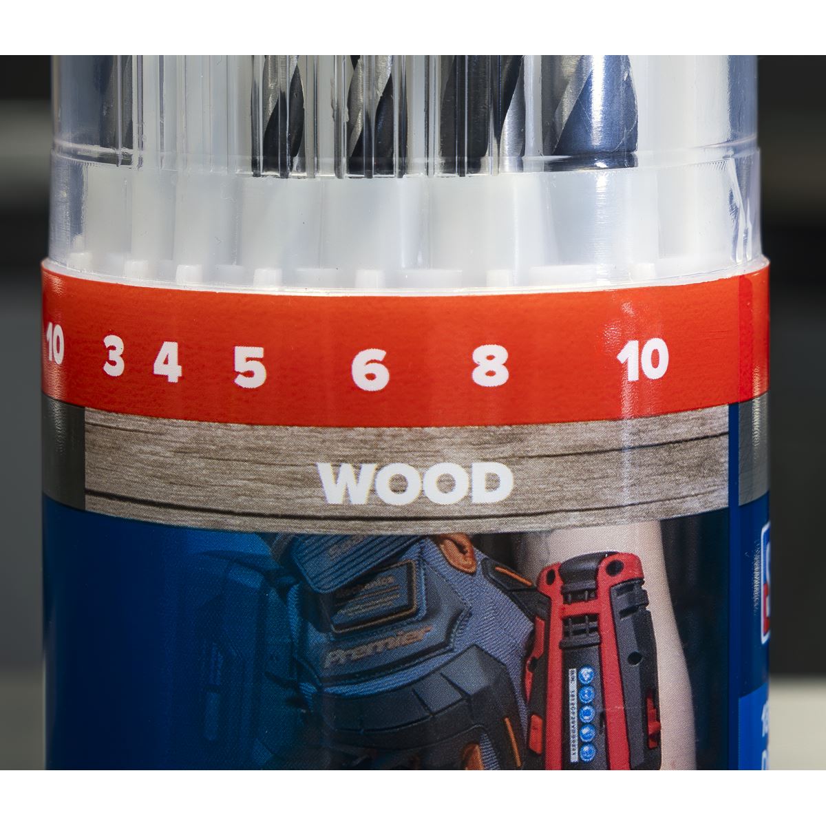 Sealey Drill Bit Sets Combination Display Box of 6 AK5711DB