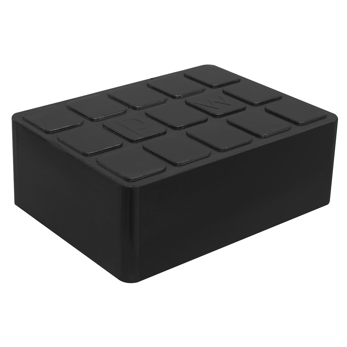 Sealey Rubber Support Block for Viking Jacking Beams 60mm SJBEX.A02