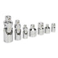 Sealey Universal Joint & Socket Adaptor Set 7pc 1/4,3/8 & 1/2"Sq Dr AK2737