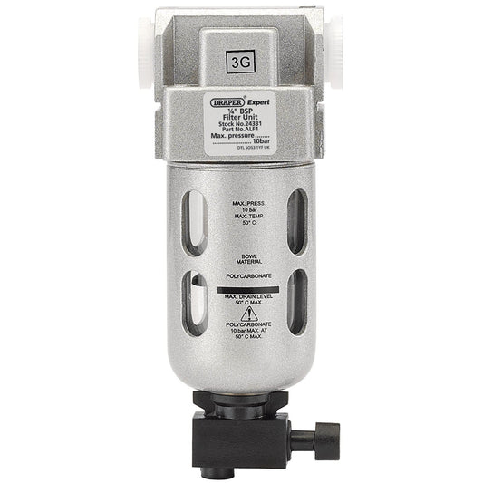 Draper Expert 1/4" Bsp Filter Unit 24331