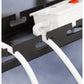 Dellonda Extendable Cable Management Tray 435/730 x 130 x 190 - Black DH276