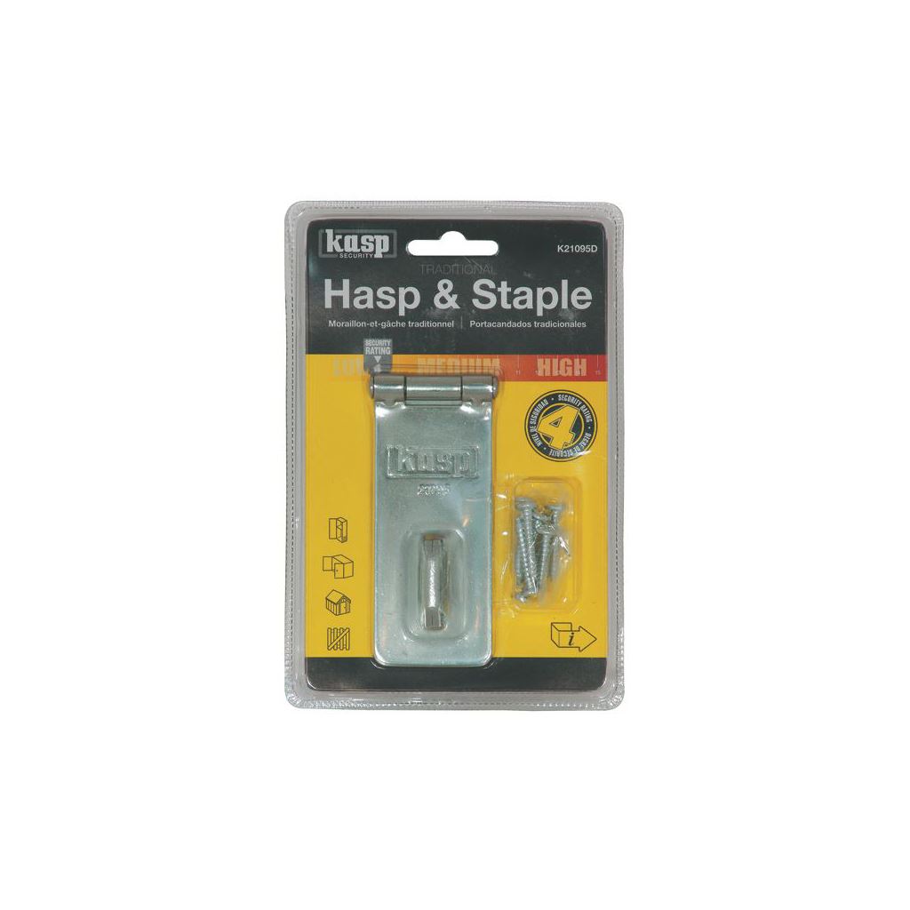 Kasp 210 Hasp & Staple 95mm K21095D