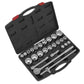 Sealey Socket Set 26pc 3/4"Sq Drive 12-point WallDrive-DuoMetric AK2582