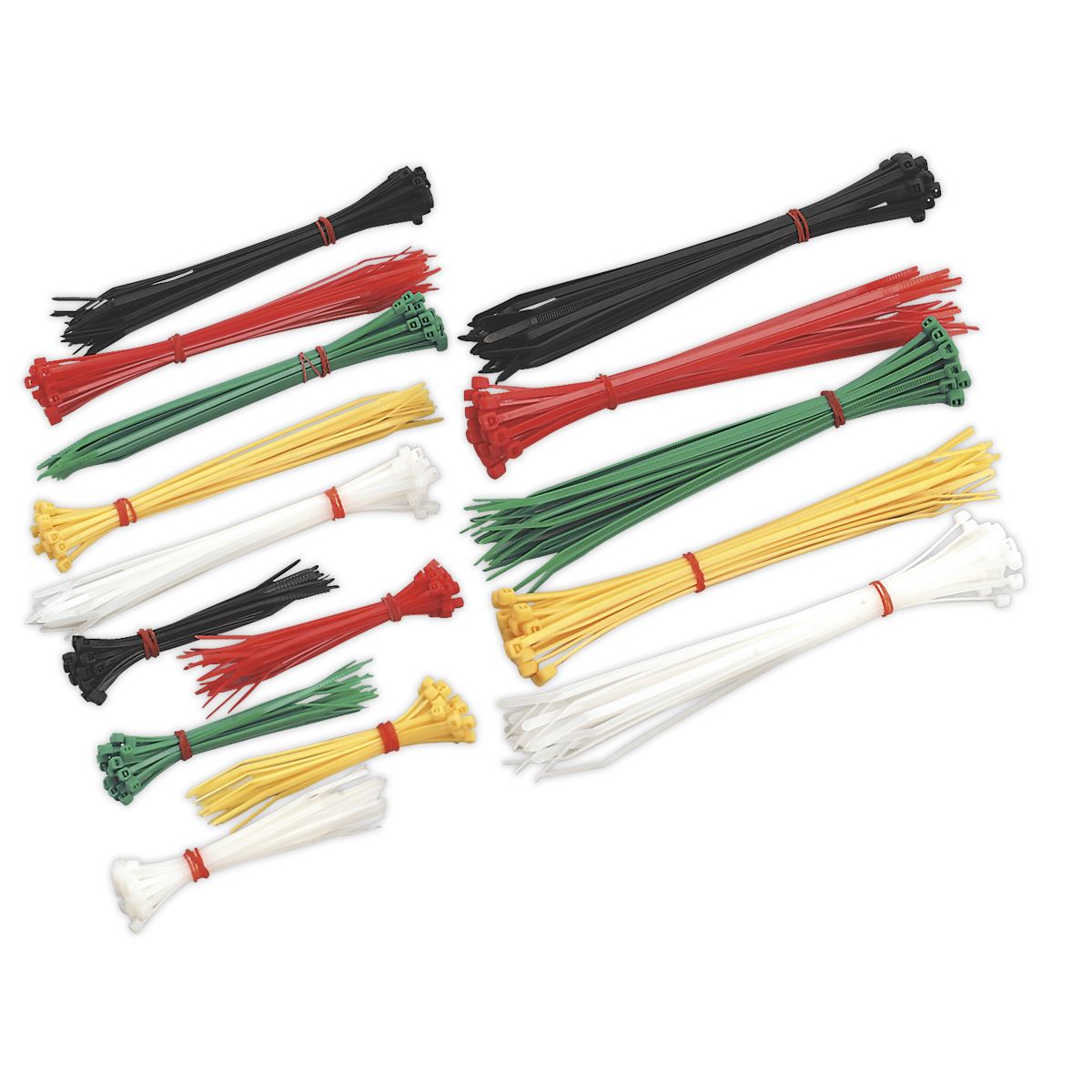 Sealey Cable Tie Assortment Pack of 375 CT375