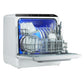 Sealey Baridi 2-4 Place Settings Mini Portable Tabletop Dishwasher, 5 Wash Functions DH224