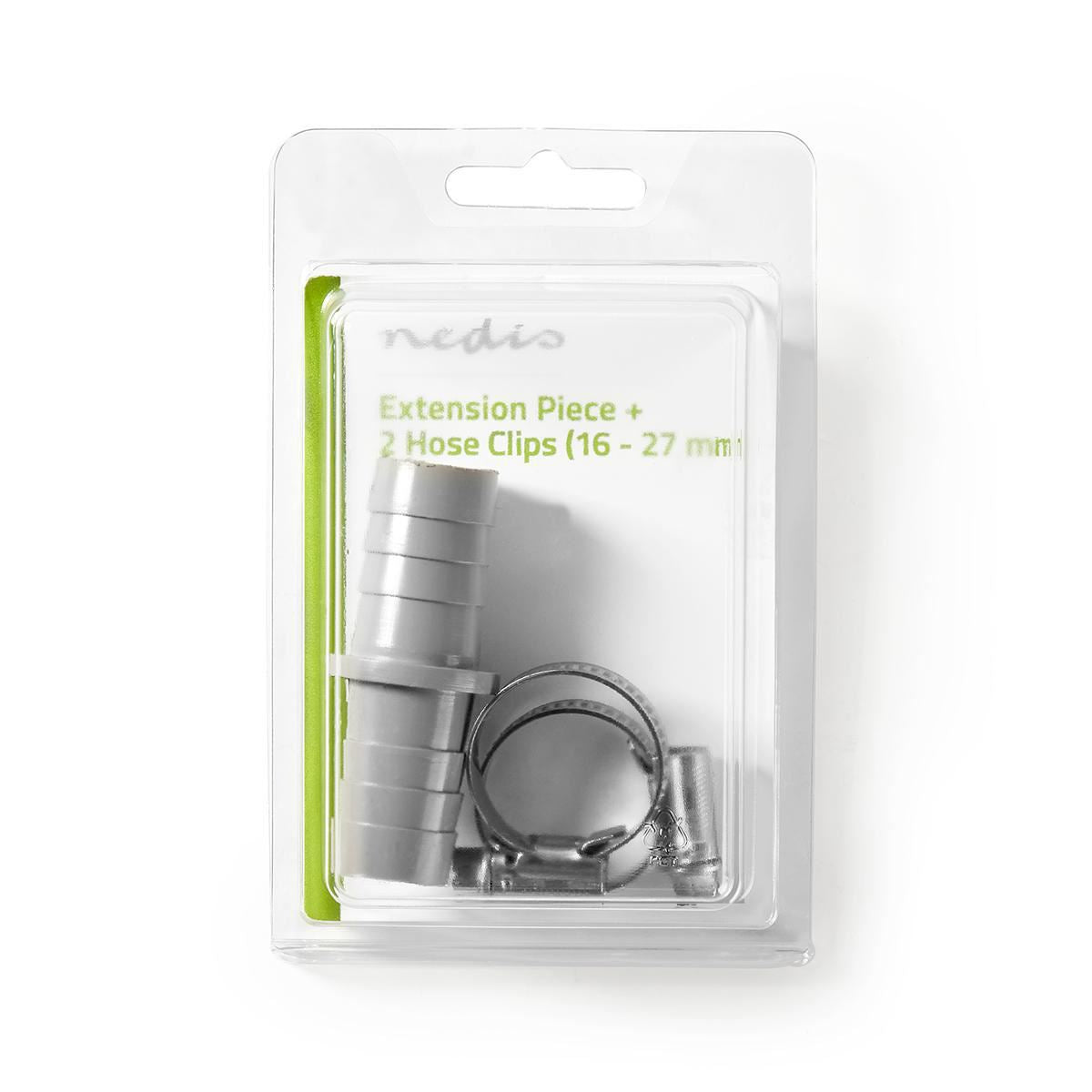 Nedis Hose Extension Piece 2 Hose Clips 19mm to 19 mm WAEP1919CL