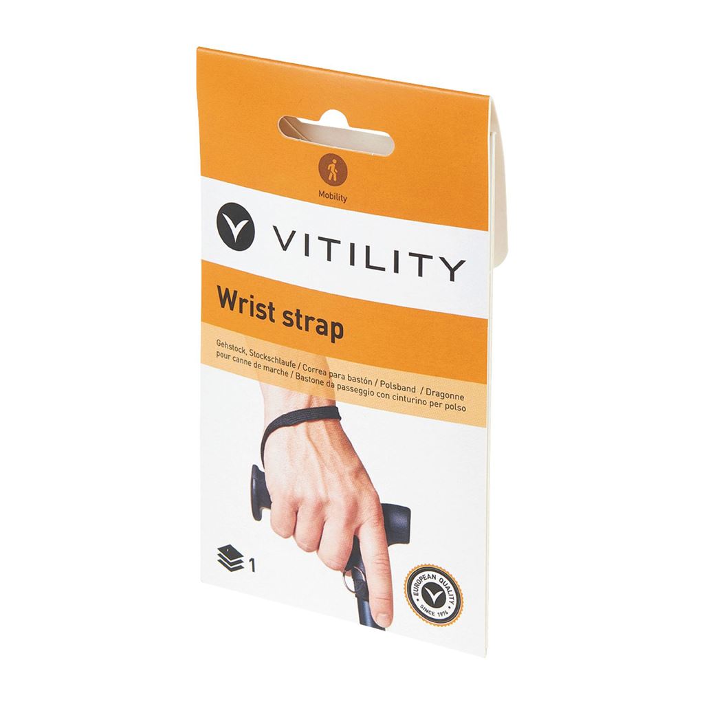 Vitility Walking Cane Wrist Strap Ergoncomic/Disability Living Aids