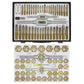 Sealey Tap & Die Set Hexagonal Metric & Imperial 86pc AK3086HIM