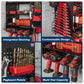 Sealey Power Tool Storage Rack with Shelves PTSR4