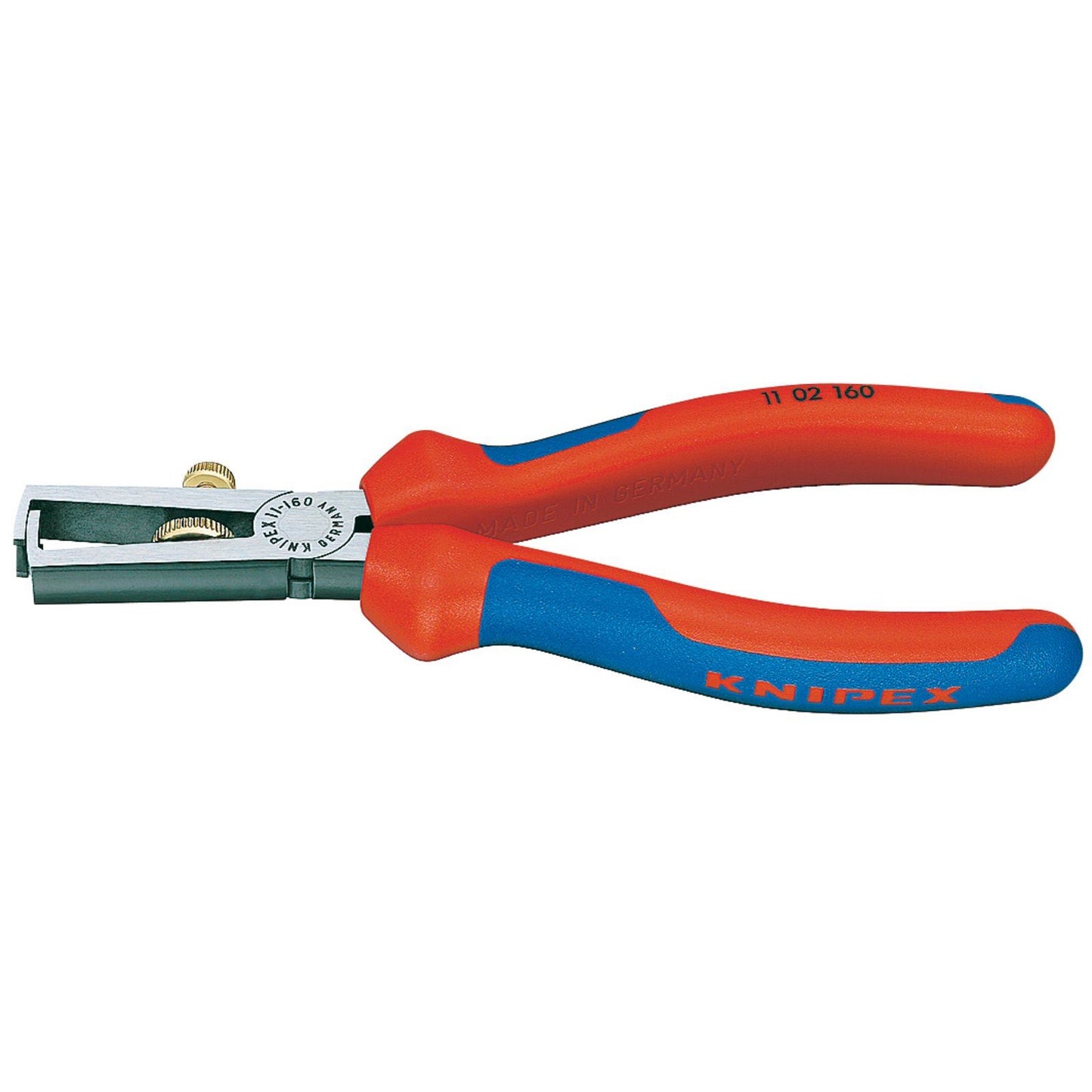 Knipex Knipex 11 02 160 SB 160mm Adjustable Wire Stripping Pliers - 12299