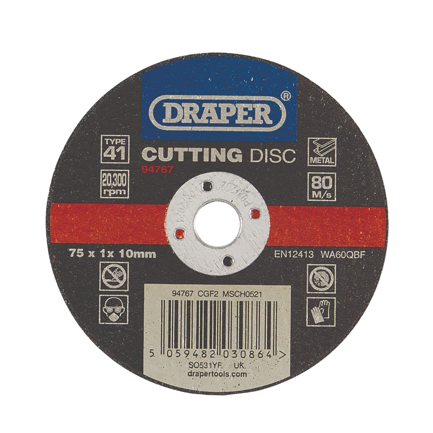 Draper Cut/Disc Metal - 75X1mm CGF2
