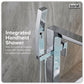Baridi Freestanding Bath Mixer Tap with Shower - Chrome DH400