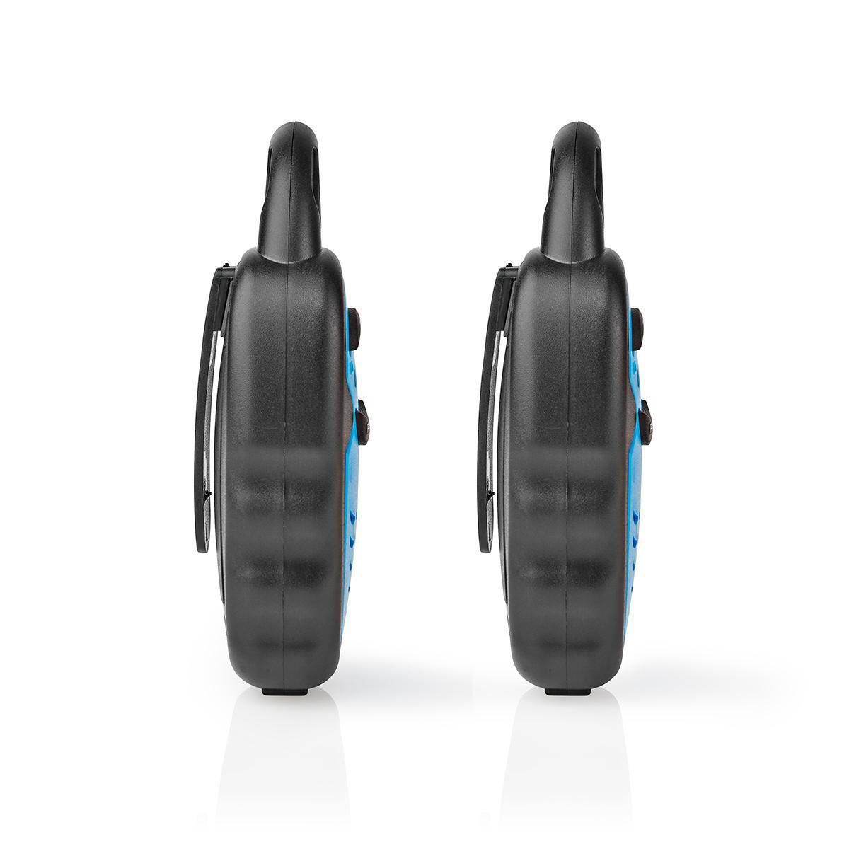 Nedis Walkie-Talkie Range 3 km 3 Channels PTT 2 Pieces Blue/Black - WLTK0300BU