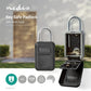 Nedis Vault Key Safe Combination Dial Lock Indoor and Outdoor Black/Silver