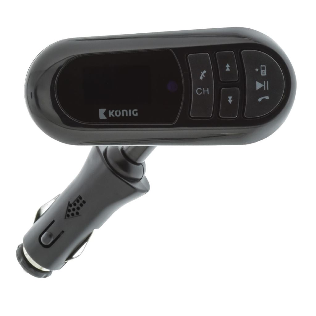 Konig Bluetooth 12V FM transmitter with microphone - CATR100BK