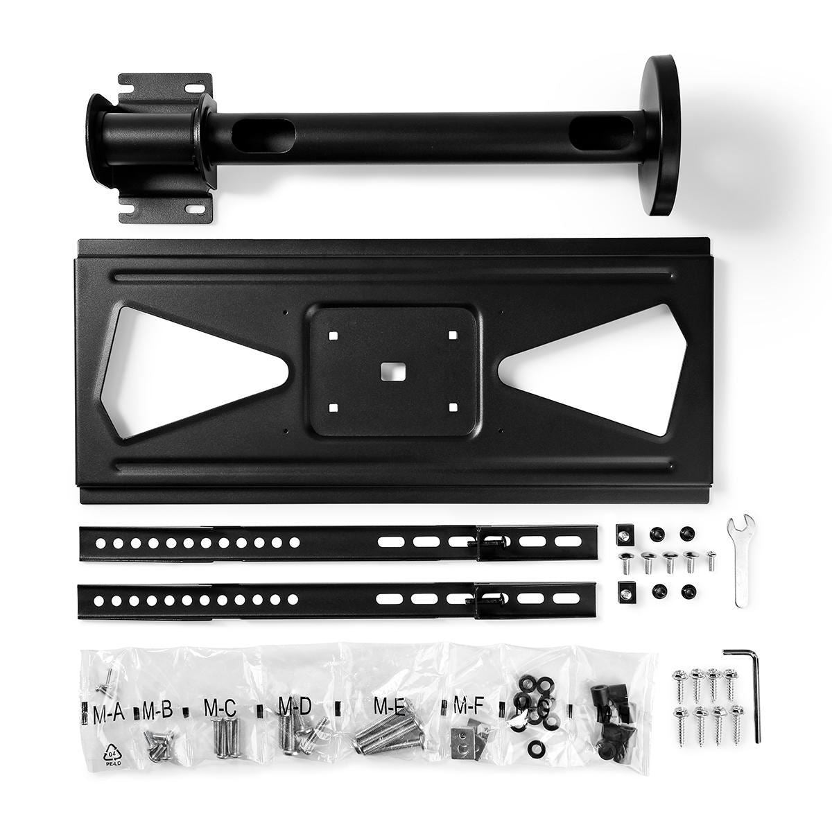 TV Mount Swivel Bolt-Down Desktop 32 to 55" Max. 50 kg +/- 30° Swivel Range